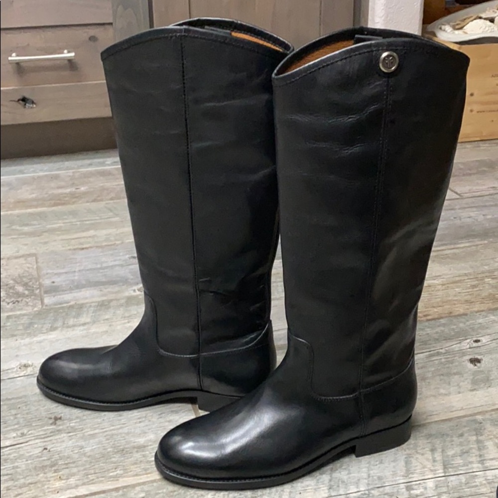 Frye Melissa Button 2 Riding Boots 9 B - Picture 12 of 16